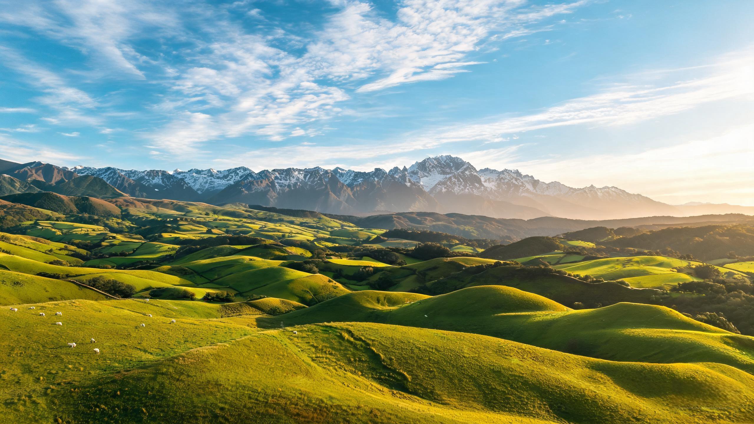 New Zealand pristine landscape